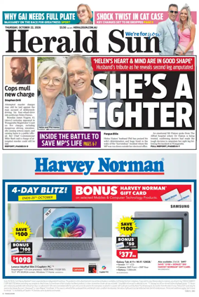 Cover of Herald Sun