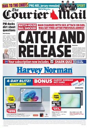 Cover of The Courier-Mail