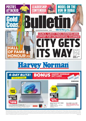 Cover of The Gold Coast Bulletin