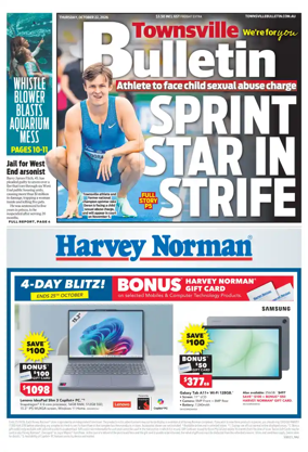Cover of Townsville Bulletin