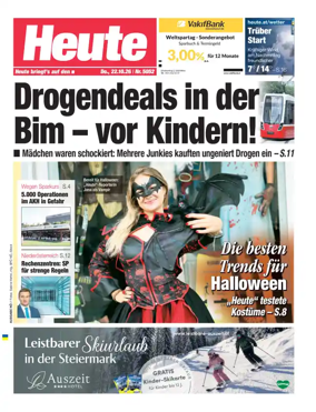 Cover of Heute - Niederosterreich Ausgabe
