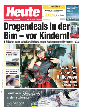 Cover of Heute - Wien Ausgabe