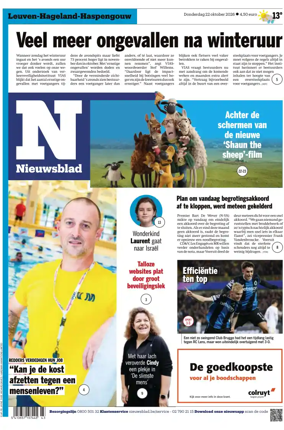 Cover of Het Nieuwsblad