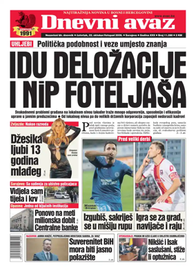 Cover of Dnevni avaz