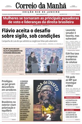 Cover of Jornal Correio da Manha