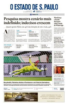 Cover of O Estado de S. Paulo