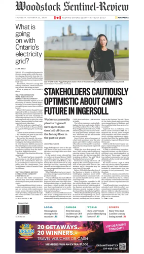 Cover of Sentinel-Review (Woodstock)