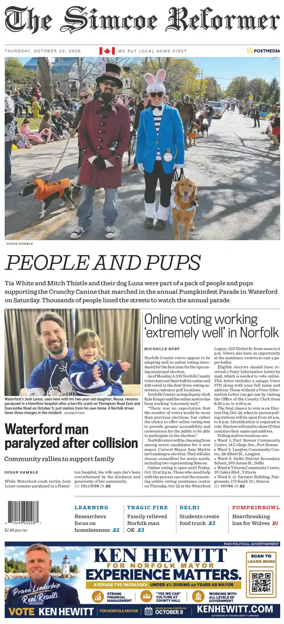 Cover of Simcoe Reformer
