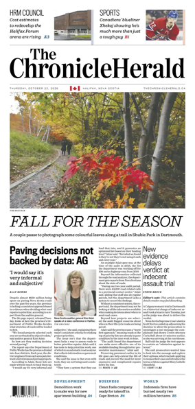 Cover of The Chronicle Herald (Metro)