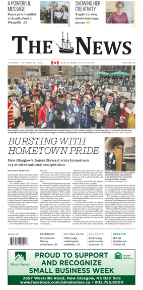 Cover of The News (New Glasgow)