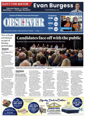 Cover of The Woolwich Observer