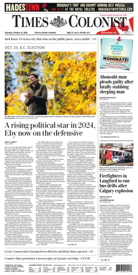 Cover of Times Colonist