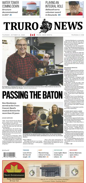 Cover of Truro News