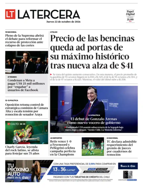 Cover of La Tercera