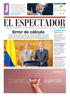 Cover of El Espectador