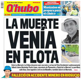 Cover of Q'Hubo Manizales