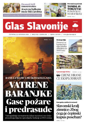 Cover of Glas Slavonije