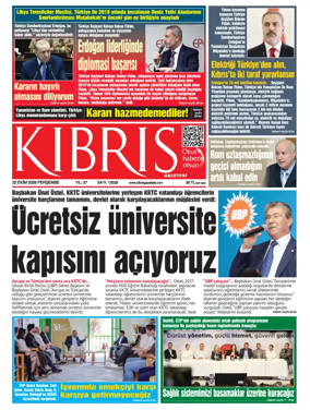 Cover of Kibris Gazetesi