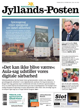 Cover of Jyllands-Posten