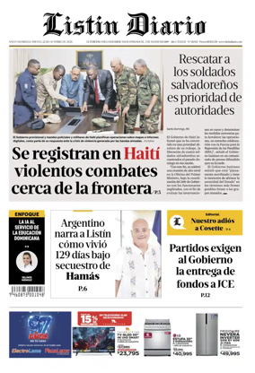 Cover of Listin Diario