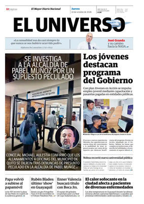 Cover of El Universo