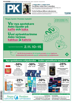 Cover of Pargas Kungorelser - Paraisten Kuulutukset