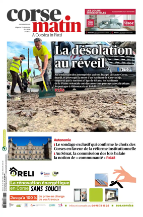Cover of Corse Matin