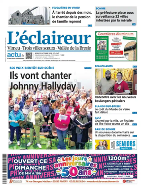 Cover of L'Eclaireur (Vimeu Trois villes soeurs Vallee de la Bresle)