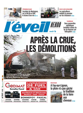 Cover of L'Eveil Hebdo