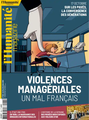 Cover of L'HUMANITE MAGAZINE