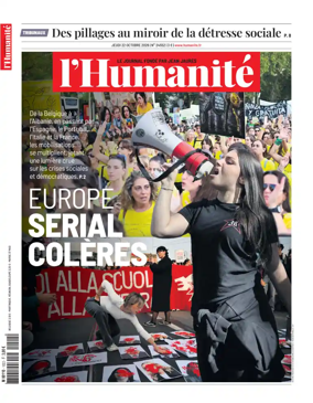 Cover of L'HUMANITE