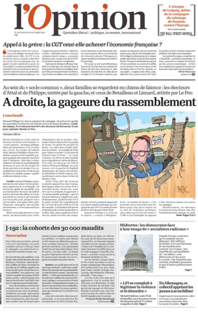 Cover of L'Opinion