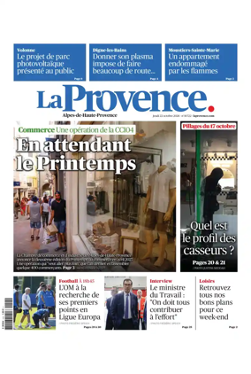 Cover of La Provence Alpes-de-Haute-Provence