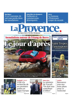 Cover of La Provence Martigues-Istres-Vitrolles-Marignane