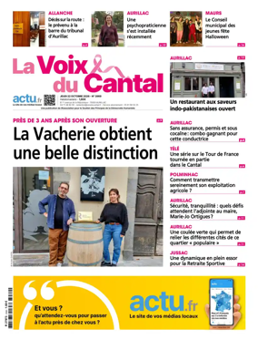 Cover of La Voix du Cantal
