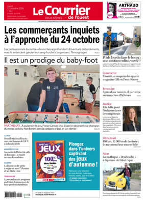Cover of Le Courrier de l’Ouest (Deux-Sevres)