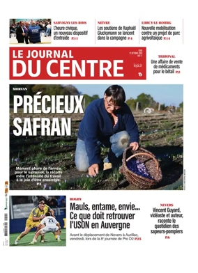 Cover of Le Journal du Centre