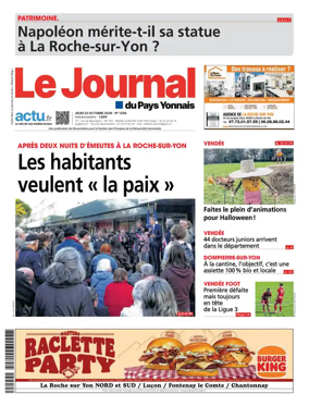 Cover of Le Journal du Pays Yonnais