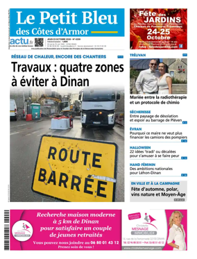 Cover of Le Petit Bleu