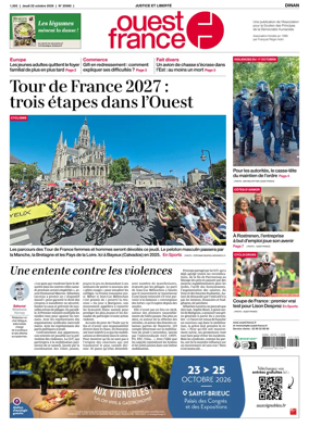 Cover of Ouest France (Dinan)