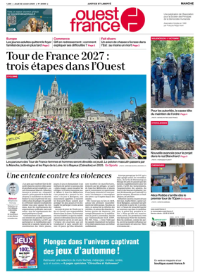 Cover of Ouest France (Manche)