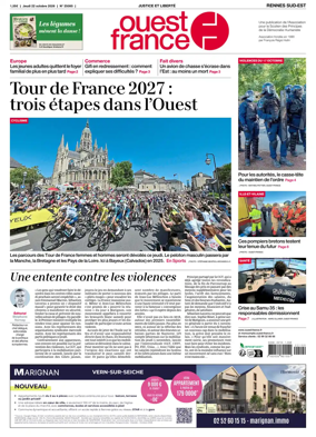 Cover of Ouest-France (Rennes Sud-Est)