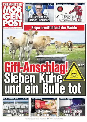 Cover of Chemnitzer Morgenpost