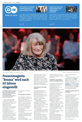 Cover of Deutsche Welle (German edition)