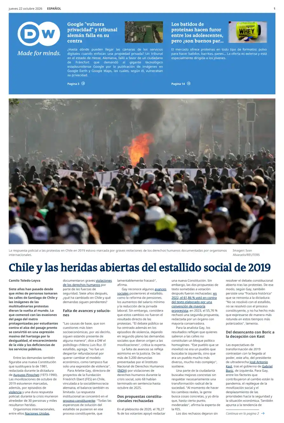 Cover of Deutsche Welle (Spanish edition)