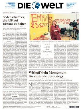 Cover of Die Welt