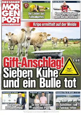 Cover of Dresdner Morgenpost