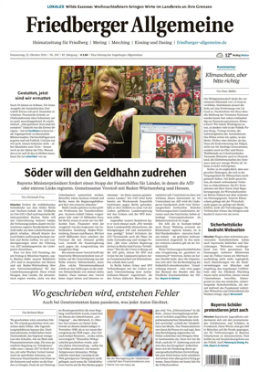 Cover of Friedberger Allgemeine