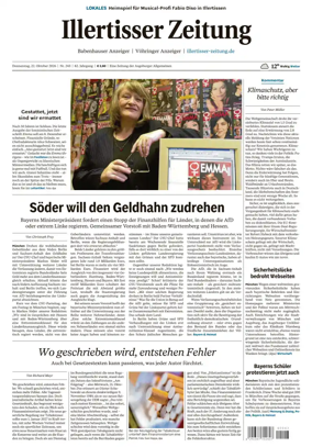 Cover of Illertisser Zeitung