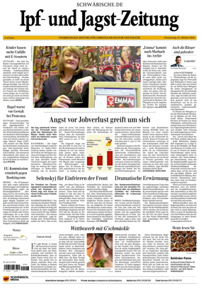 Cover of Ipf- und Jagst-Zeitung